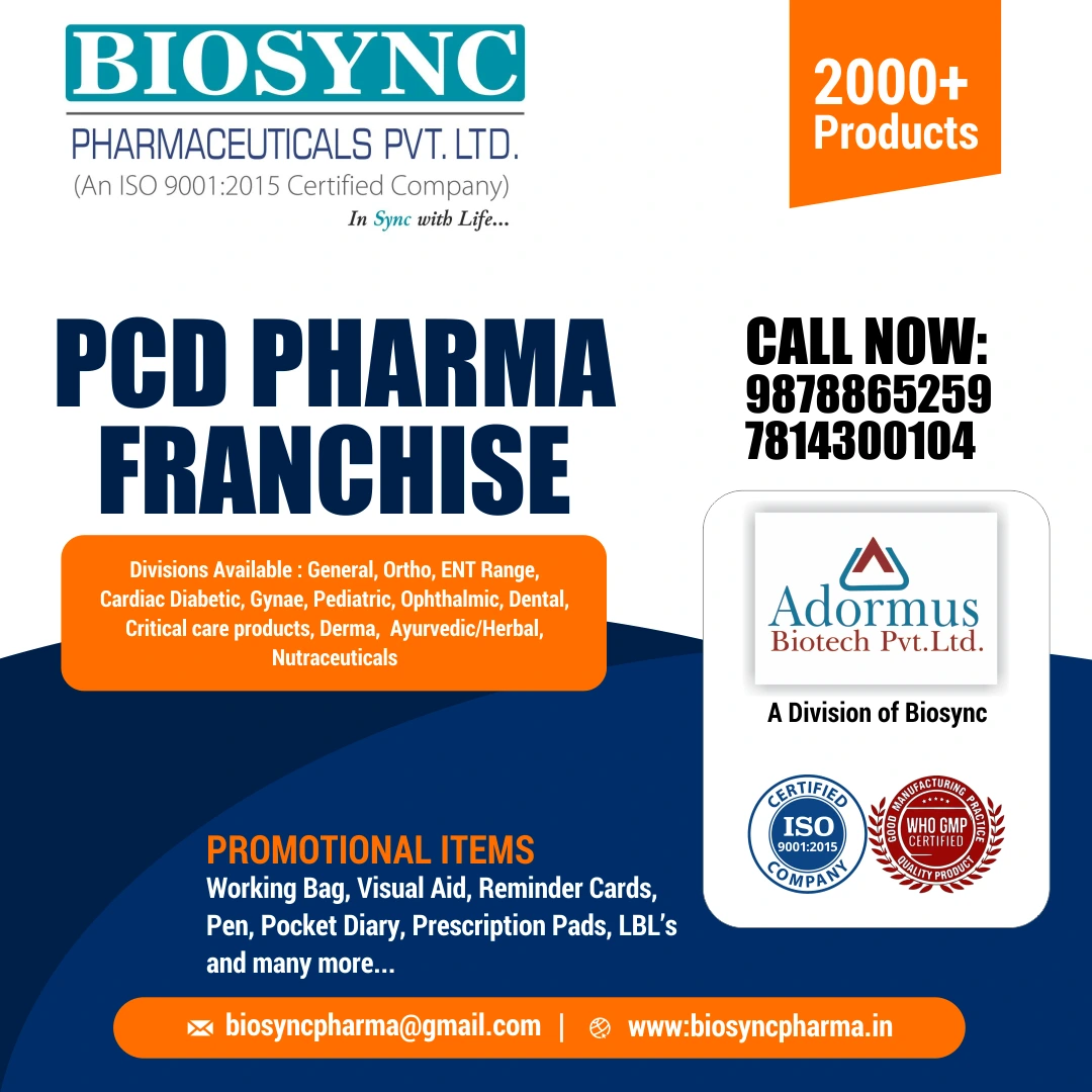 pcd pharma franchise