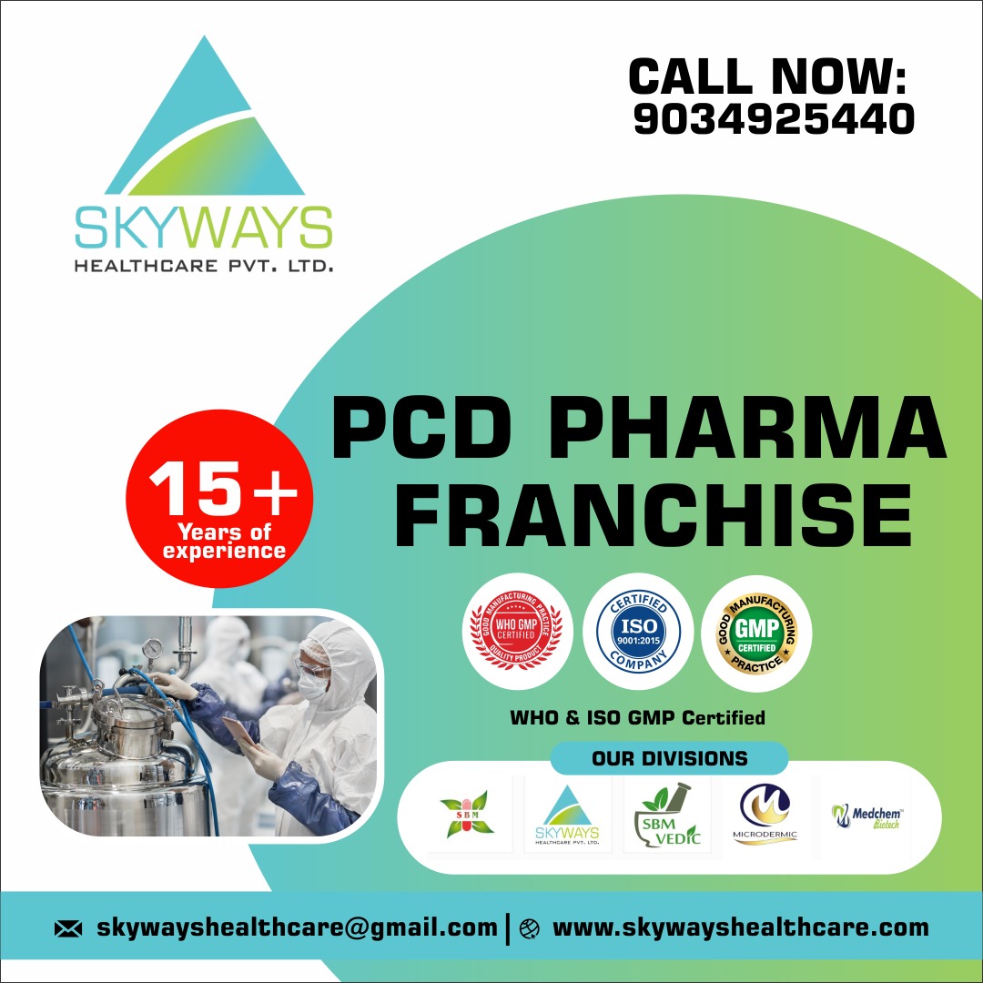 pcd pharma franchise company in India